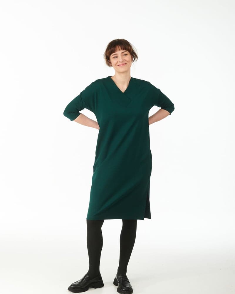 As Comfy As Gets -mekko, tummanvihreä
