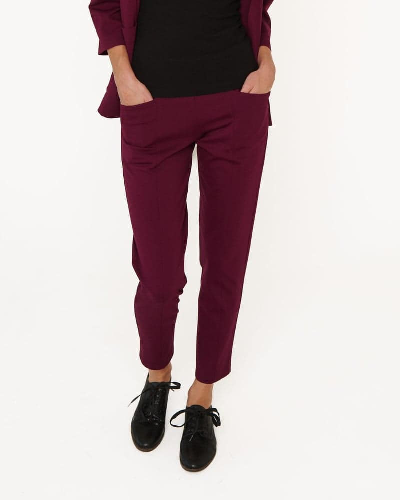 Wowsers -housut, tumma violetti
