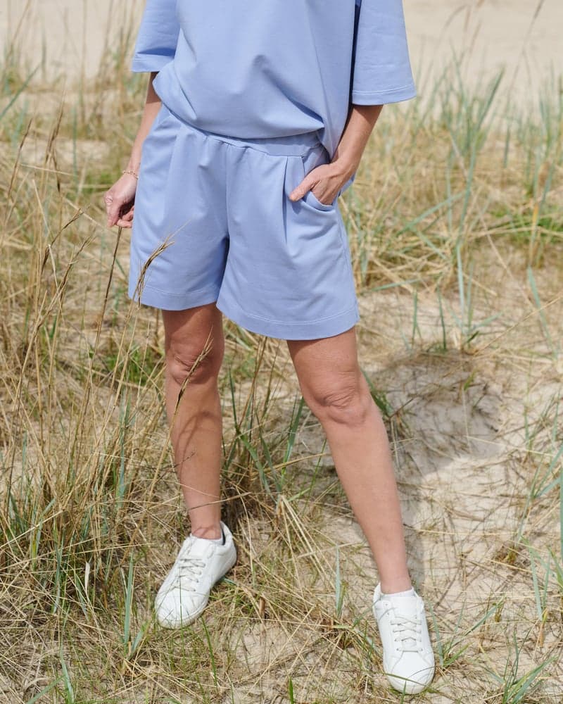 At Ease -shorts, vaaleansininen