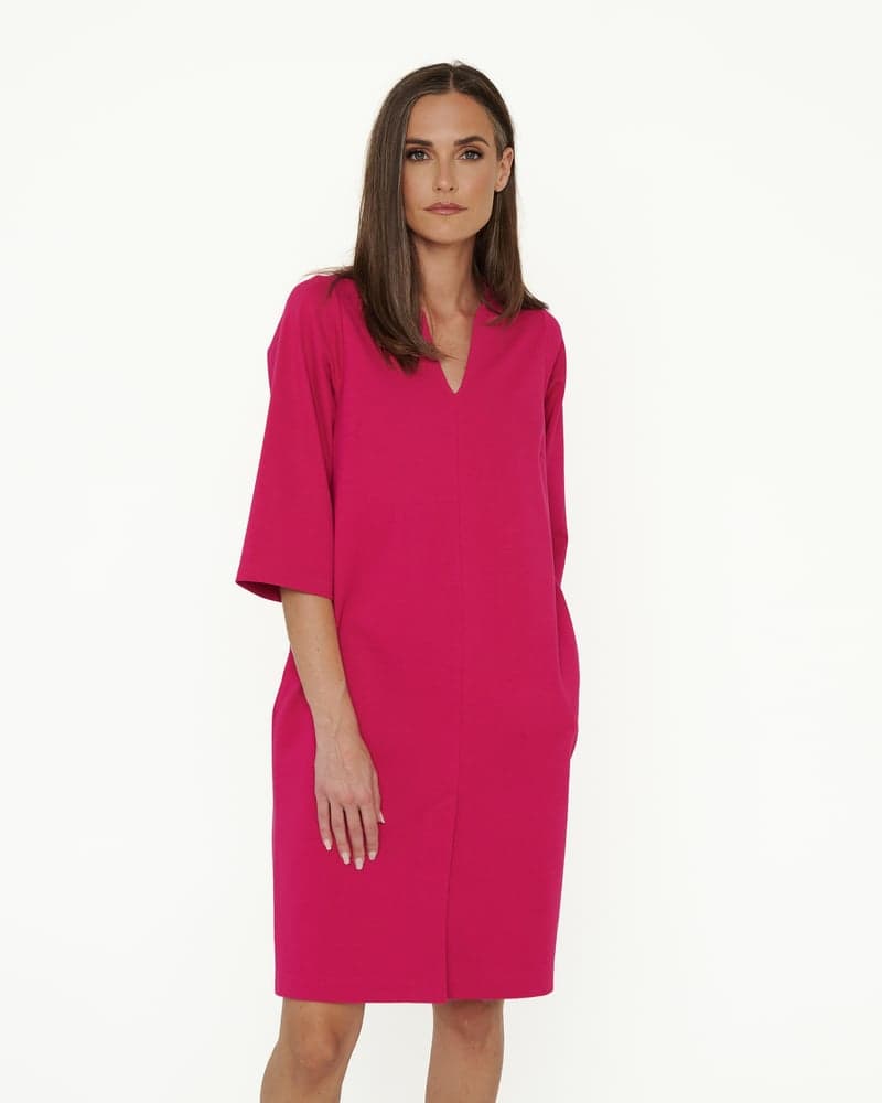 Office Vibes -mekko, fuksia