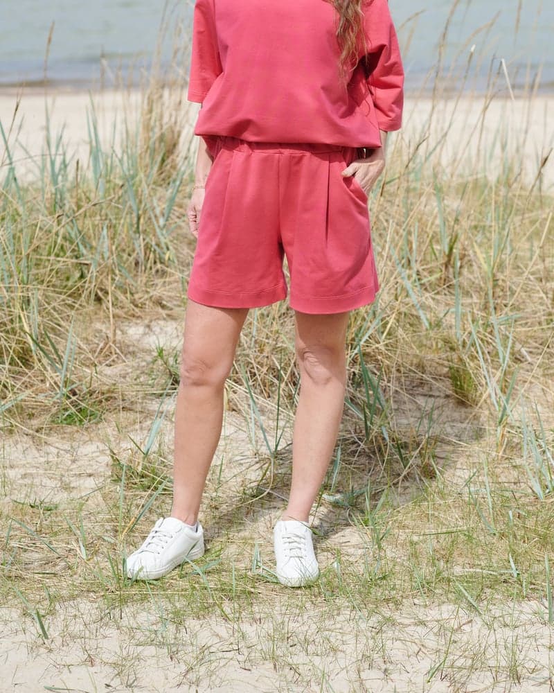 At Ease -shorts, koralli