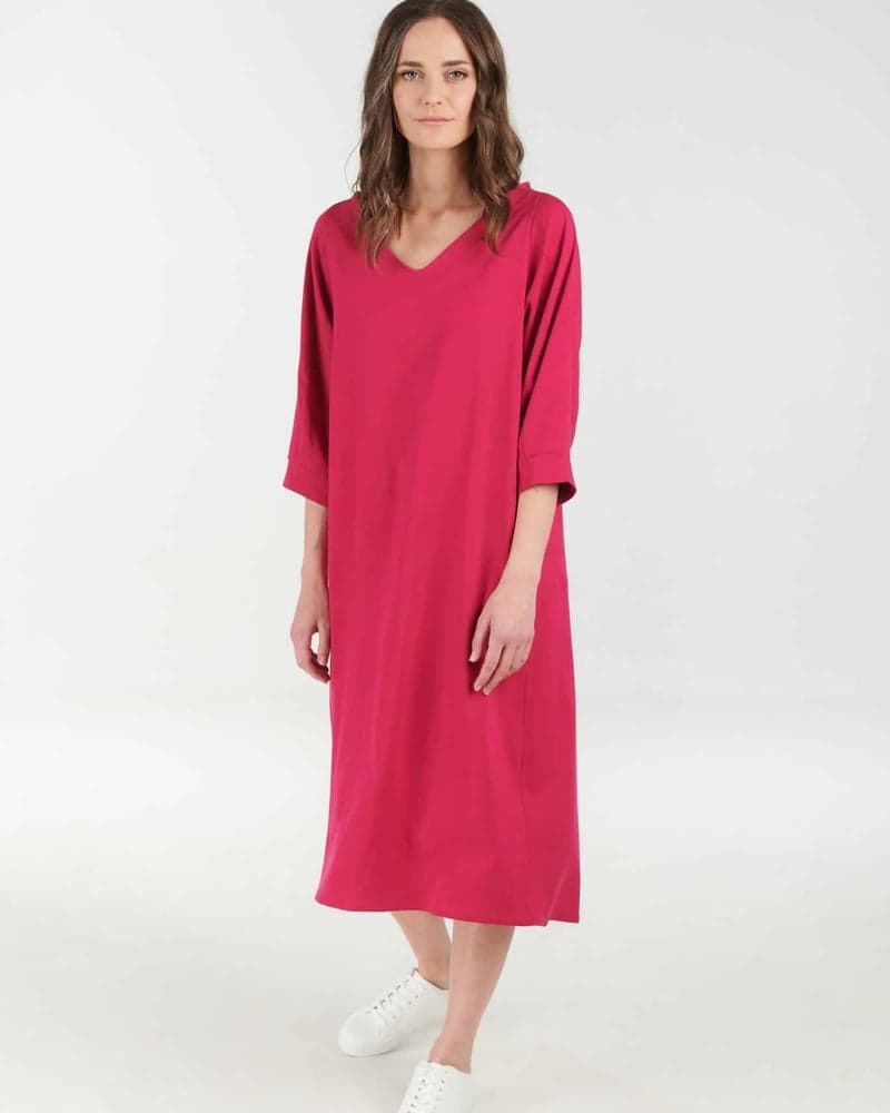 Flow & Glow -mekko, fuksia